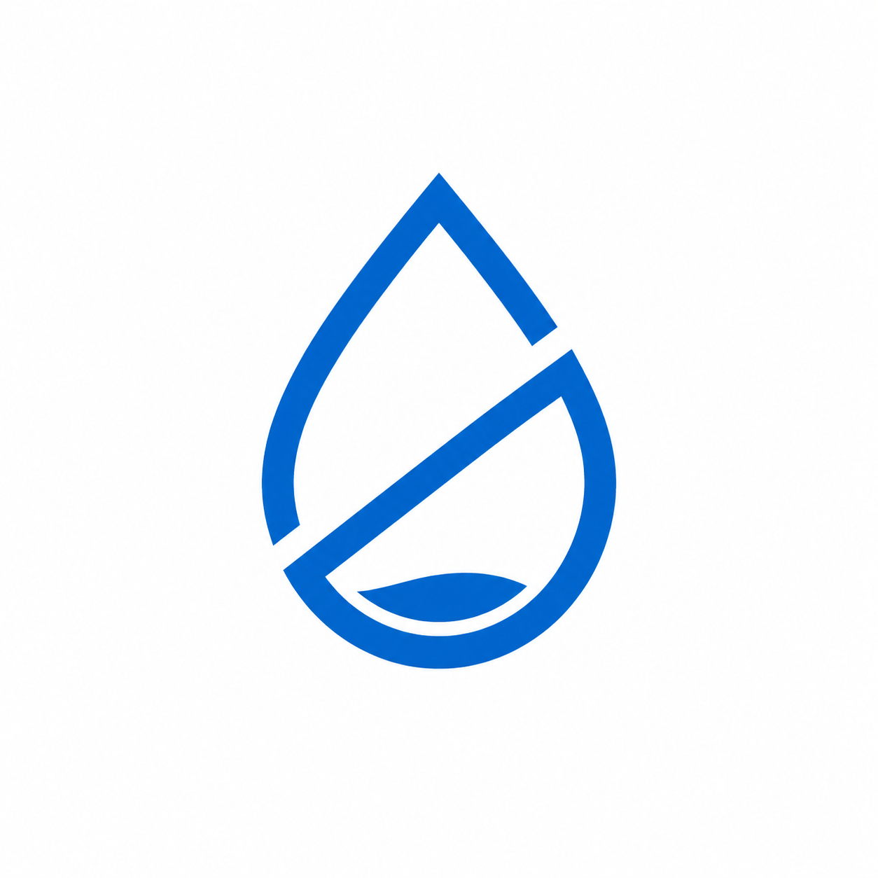 Water drop logo